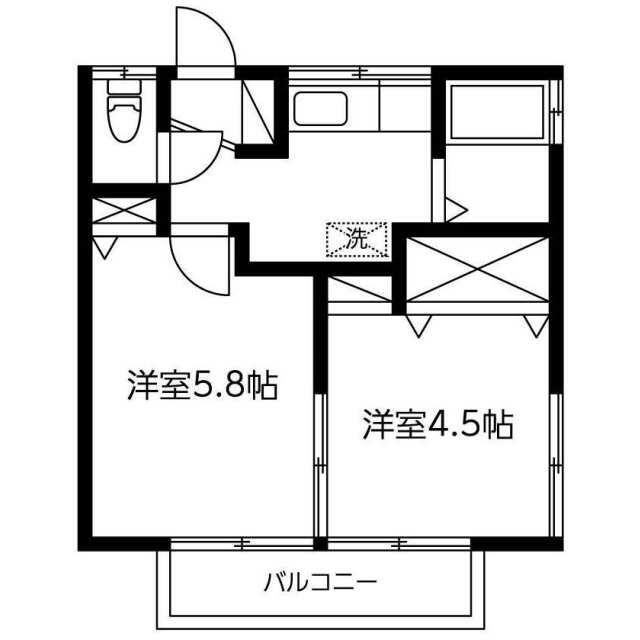 近くのローソン 藤沢鵠沼神明一丁目店まで405m（徒歩6分）