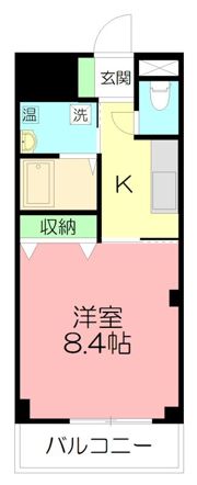 プロープル本厚木の間取り画像