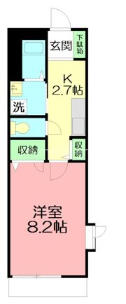エスポワール桜台の間取り画像
