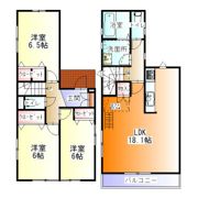 平塚2丁目貸家の間取り画像