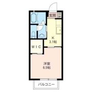 代官スプリングスAの間取り画像
