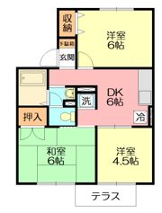 ハイツ須藤Iの間取り画像