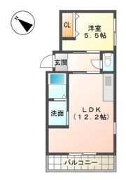 リベラ藏前の間取り画像