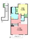 レクエルドAの間取り画像