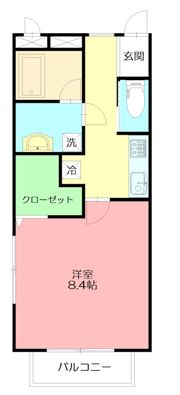 ジ・アパートメント下堀の間取り画像