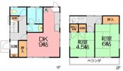 たまき貸家の間取り画像