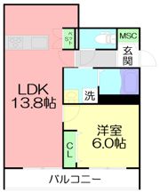 ESMERALDA SHONANの間取り画像