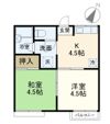シャレー原宿B棟の間取り画像