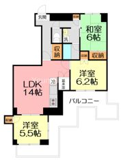 フジビルNo．11の間取り画像