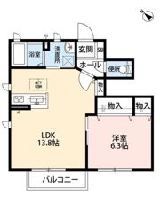 ヒール三ノ宮の間取り画像