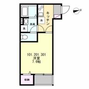 ベイルーム湘南台北の間取り画像