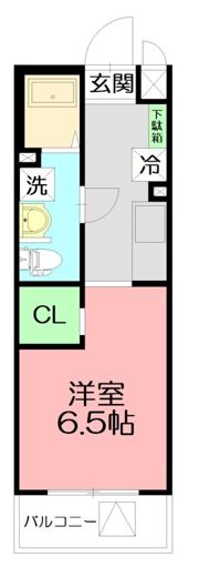 カレッジヒルズEの間取り画像