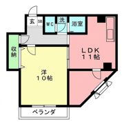 ブランドールの間取り画像