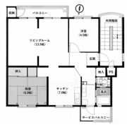 鎌倉グリーンハイツ A-6棟の間取り画像