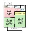 コーポ富士の間取り画像