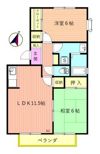 パークハイムAの間取り画像