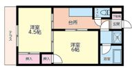 ハイムさんきパート13の間取り画像