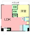 的場マンションの間取り画像