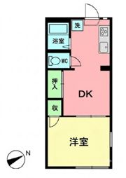 プラージュE C棟の間取り画像