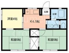クレール梨木の間取り画像