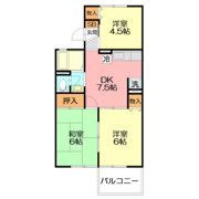 グリーンコーポの間取り画像