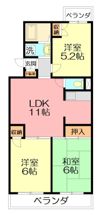 グレイスコートの間取り画像