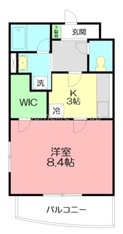 ヴァンクールの間取り画像