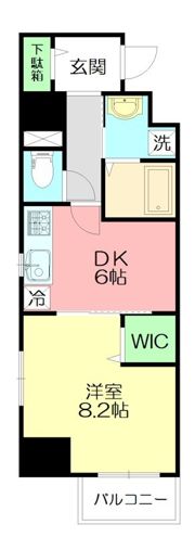 ジィクシア湘北の間取り画像