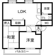 ウィンズ湘南4棟の間取り画像