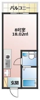 BACE上和田の間取り画像