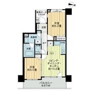 ライオンズシティ湘南台の間取り画像