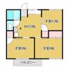 コーポ白山Aの間取り画像