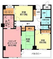 ベルビュー洋光台の間取り画像