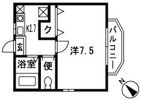 シェソワ鵠沼の間取り画像