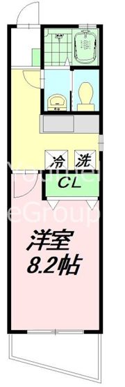 プルメリア湘南の間取り画像
