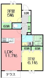メゾンルミエールの間取り画像