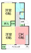 鶴巻ハイツ A棟の間取り画像