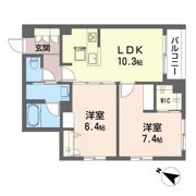 フェリシアガーデン茅ヶ崎の間取り画像