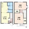 シャンベール善行路 Bの間取り画像
