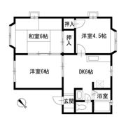 テラスハイムB棟の間取り画像