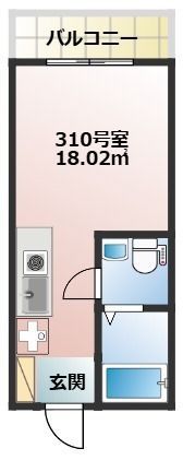 BACE上和田の間取り画像