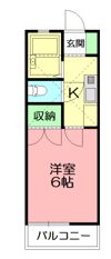 藤沢ドミール21の間取り画像