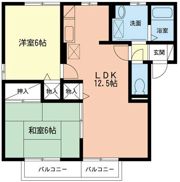 ジュネスの間取り画像