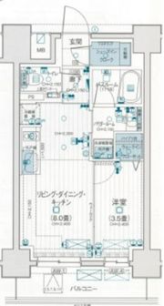 デュオステージ海老名IIの間取り画像