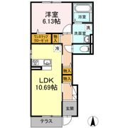 クレアージュの間取り画像