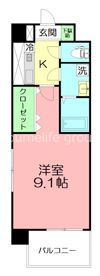 セレスティアル アスカの間取り画像