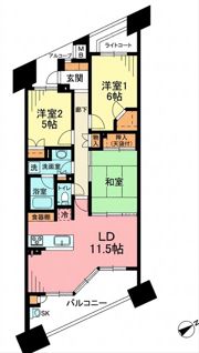 プライマルシティC棟の間取り画像