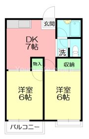 グランデュールテラスの間取り画像