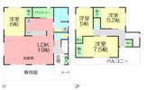 片瀬海岸3丁目戸建 4号棟の間取り画像