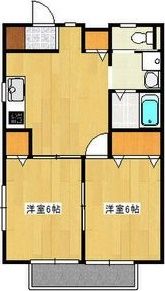 ハイツリバーサイドの間取り画像